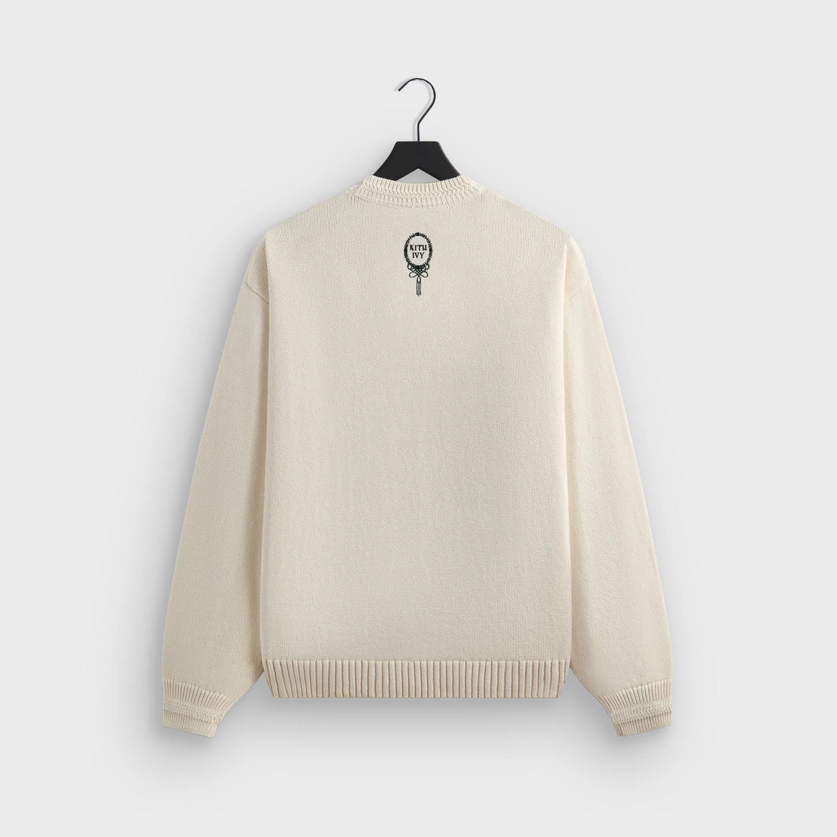 Kith Ivy Emblem Crewneck Sweater - Sandrift