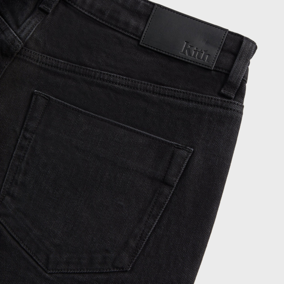 Kith Centre Straight Jeans - Black