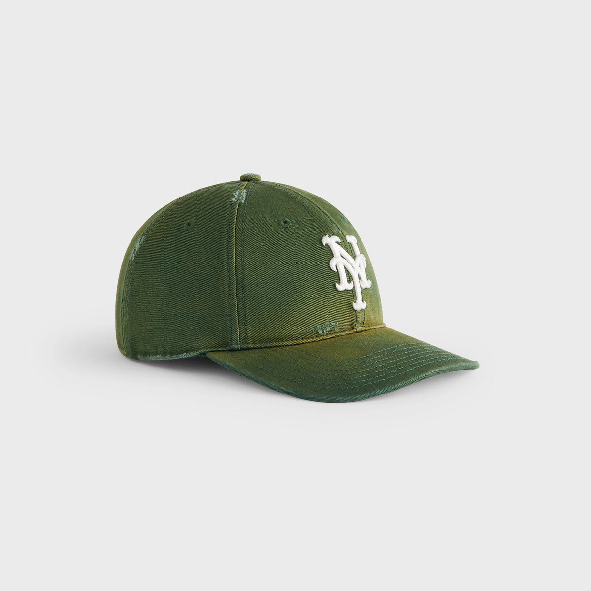 Kith & '47 for the MLB New York Mets Washed Franchise LS Cap - Conifer