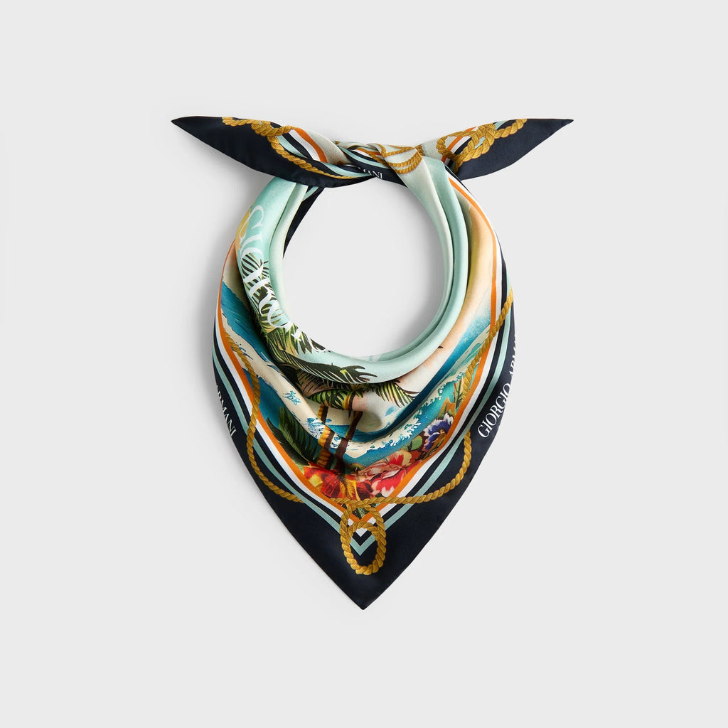 Giorgio Armani & Kith Scenic Printed Bandana - Multi