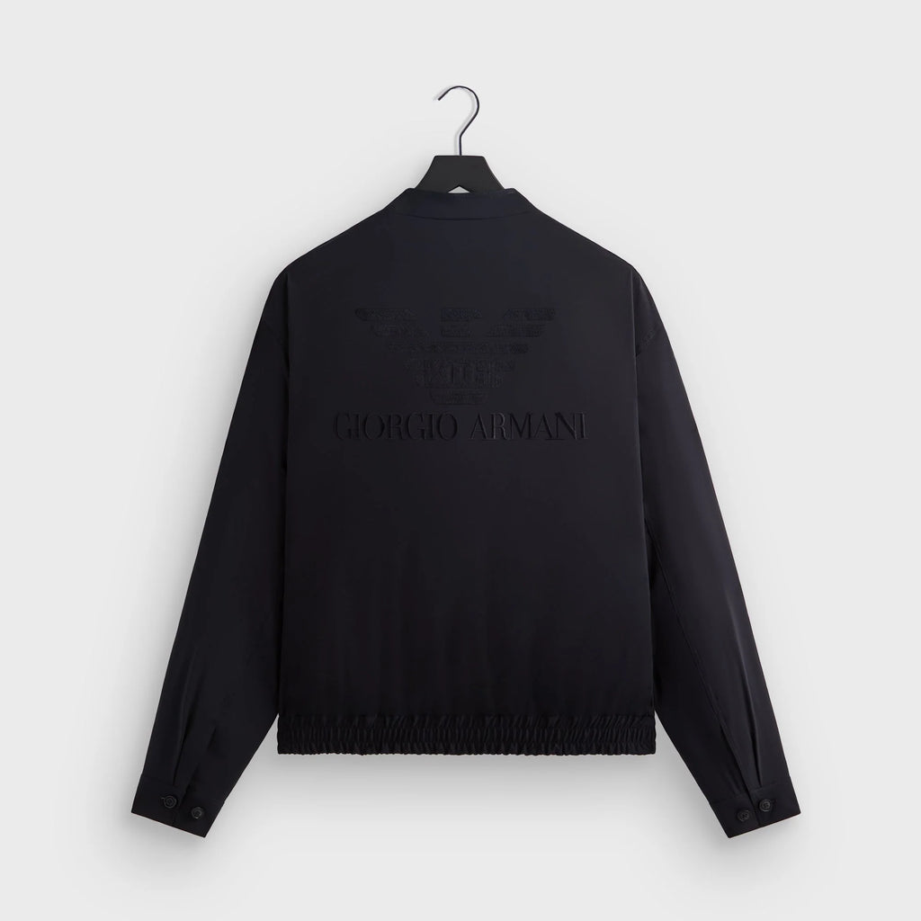 Giorgio Armani & Kith Collarless Bomber Jacket - Admiral