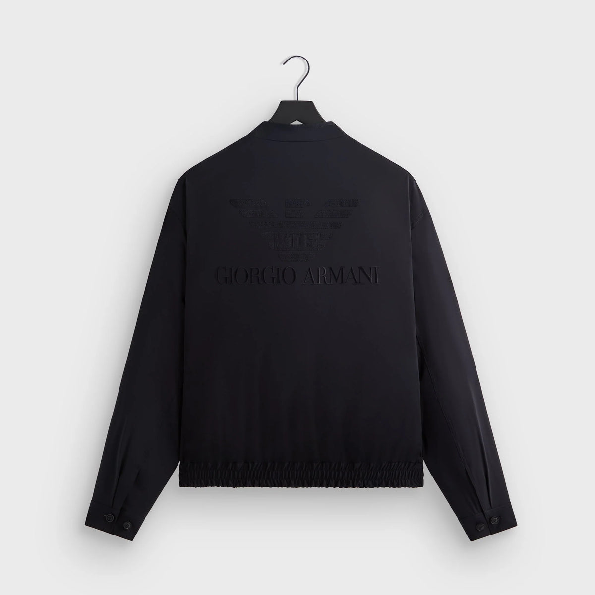 Giorgio Armani & Kith Collarless Bomber Jacket - Admiral