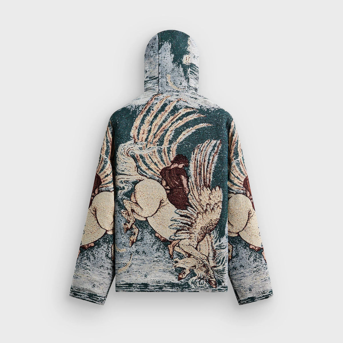 Kith Braden Tapestry Full Zip Hoodie - Waffle