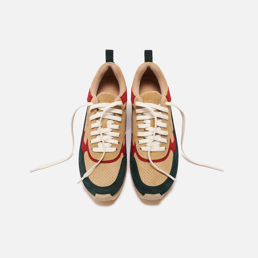 Kith for Clarks Lockhill Suede - Teal Maple Combination