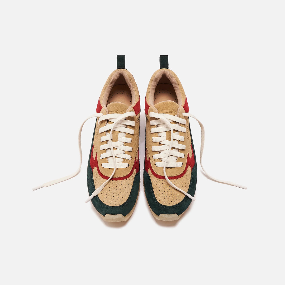 Kith for Clarks Lockhill Suede - Teal Maple Combination
