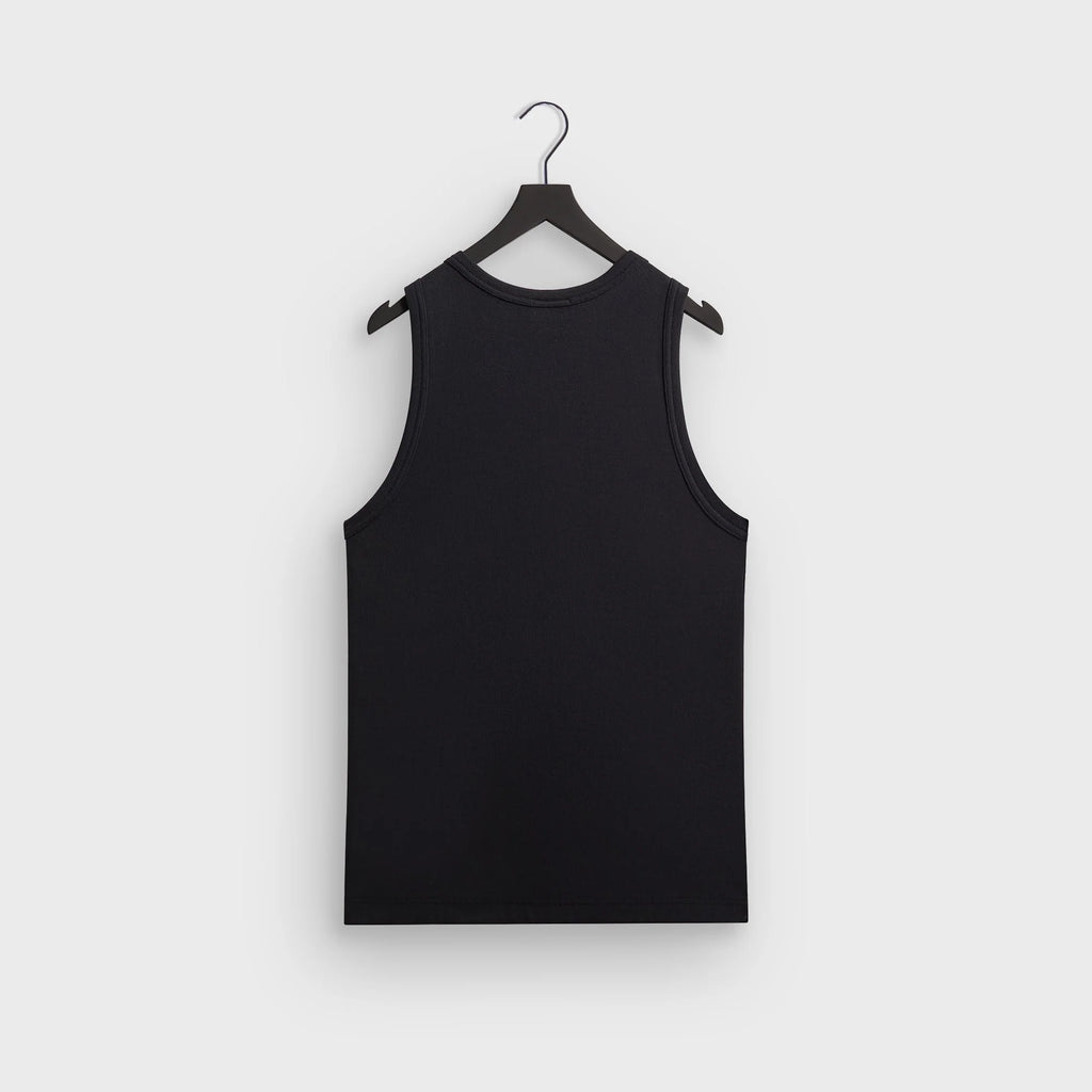 Kith Crest Ribbed Tank - Black