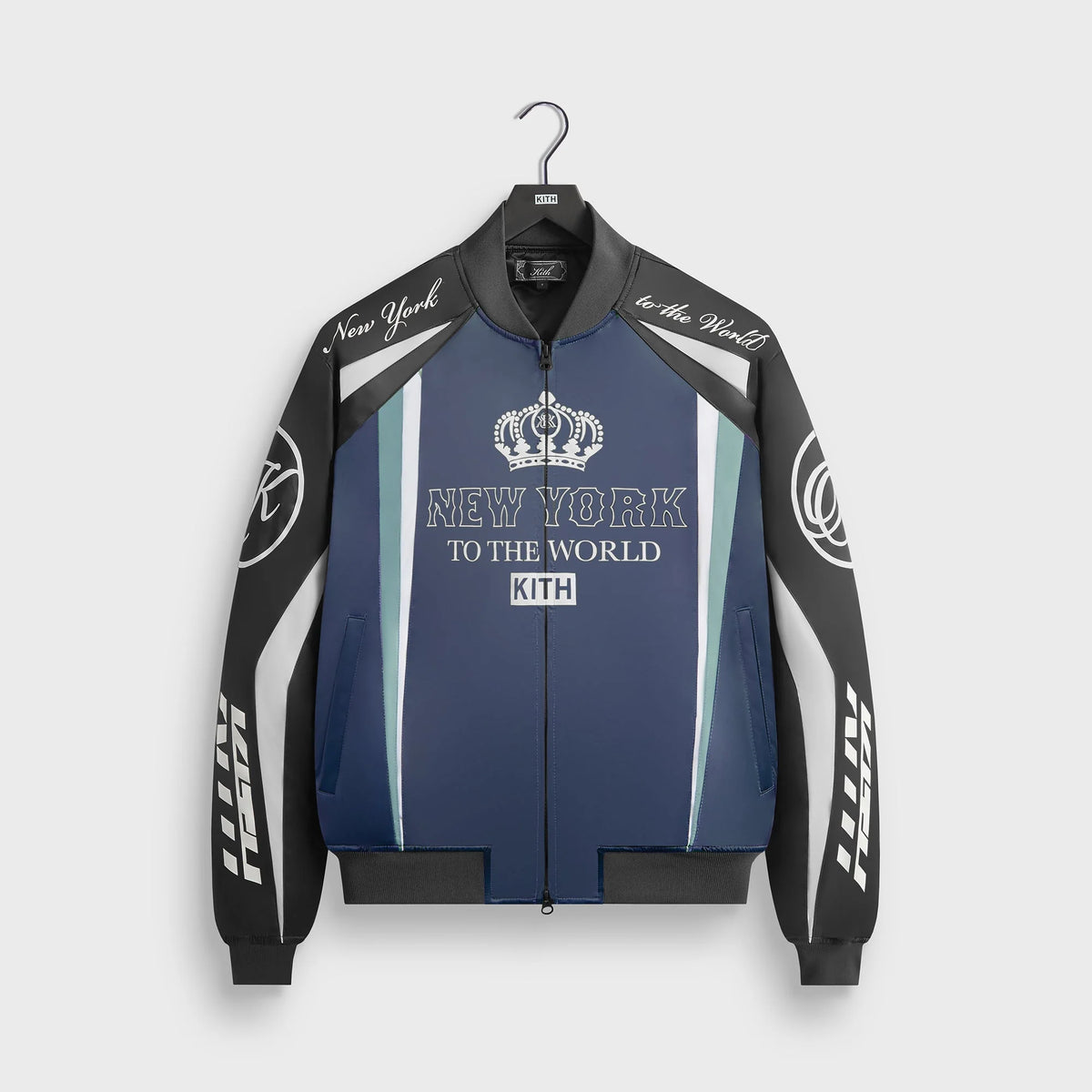 Kith Roy Racing Nylon Bomber Jacket - Nocturnal