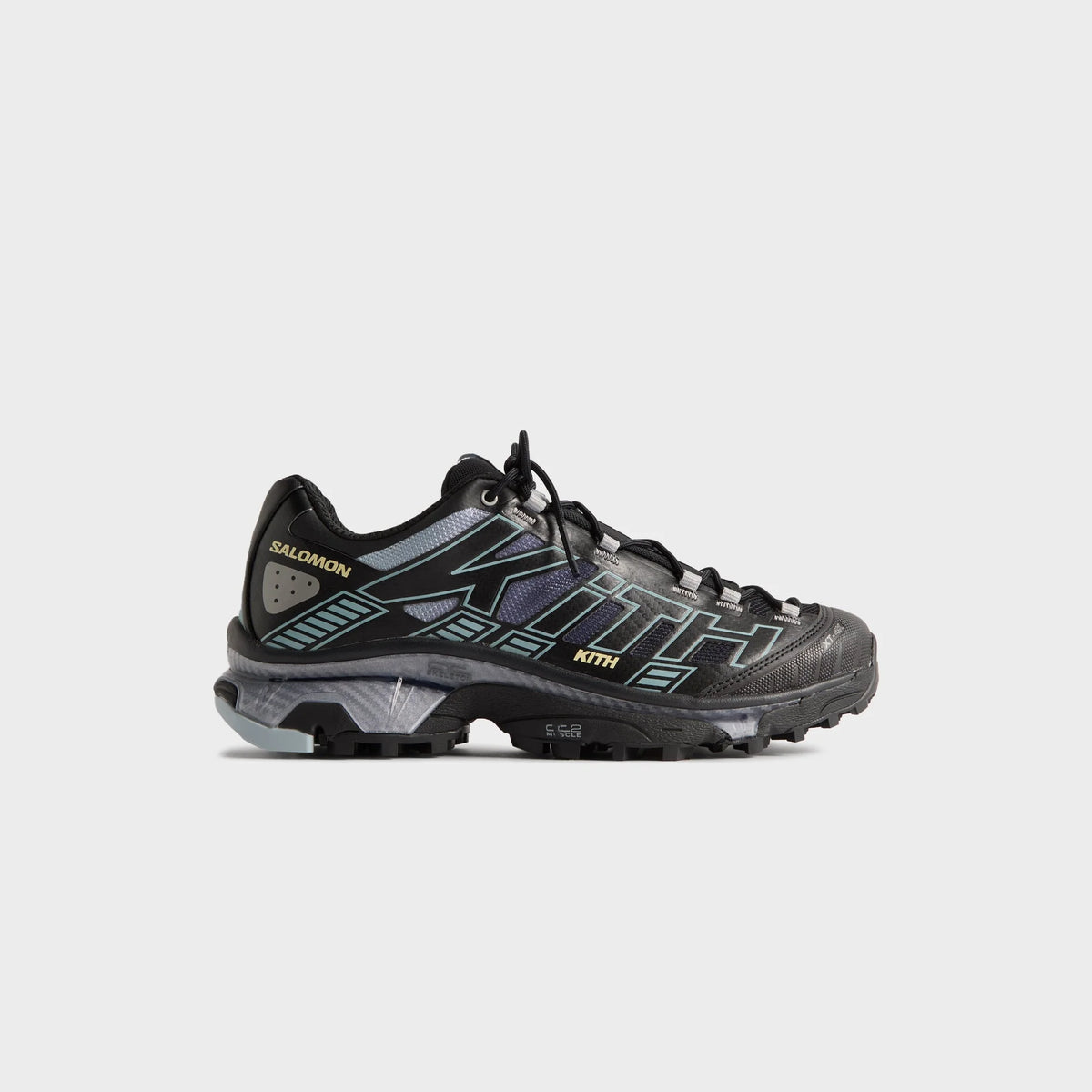Kith for Salomon XT-4K - Black / Alloy / Blue Fog