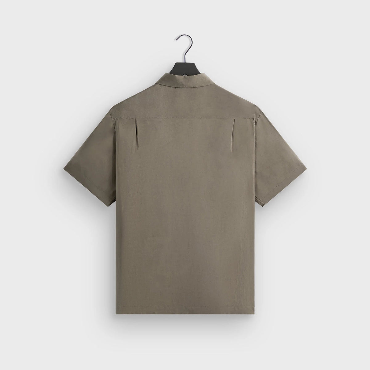 Giorgio Armani & Kith Silky Short Sleeve Button Up - Gravel