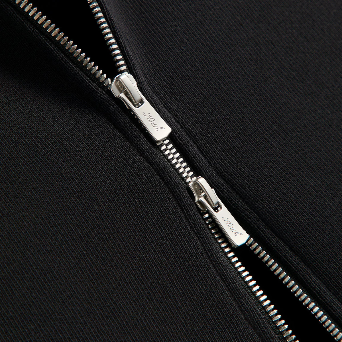 Kith Braxton Full Zip Hoodie - Black