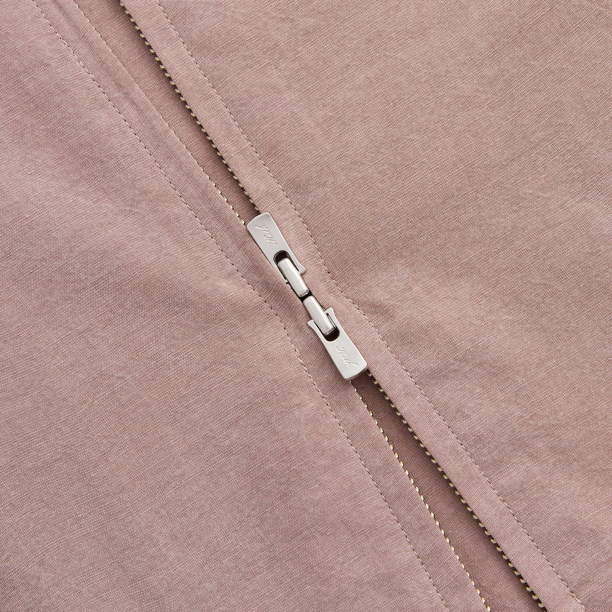Kith Cupro Linen Connor Blouson Jacket - Dusty Mauve