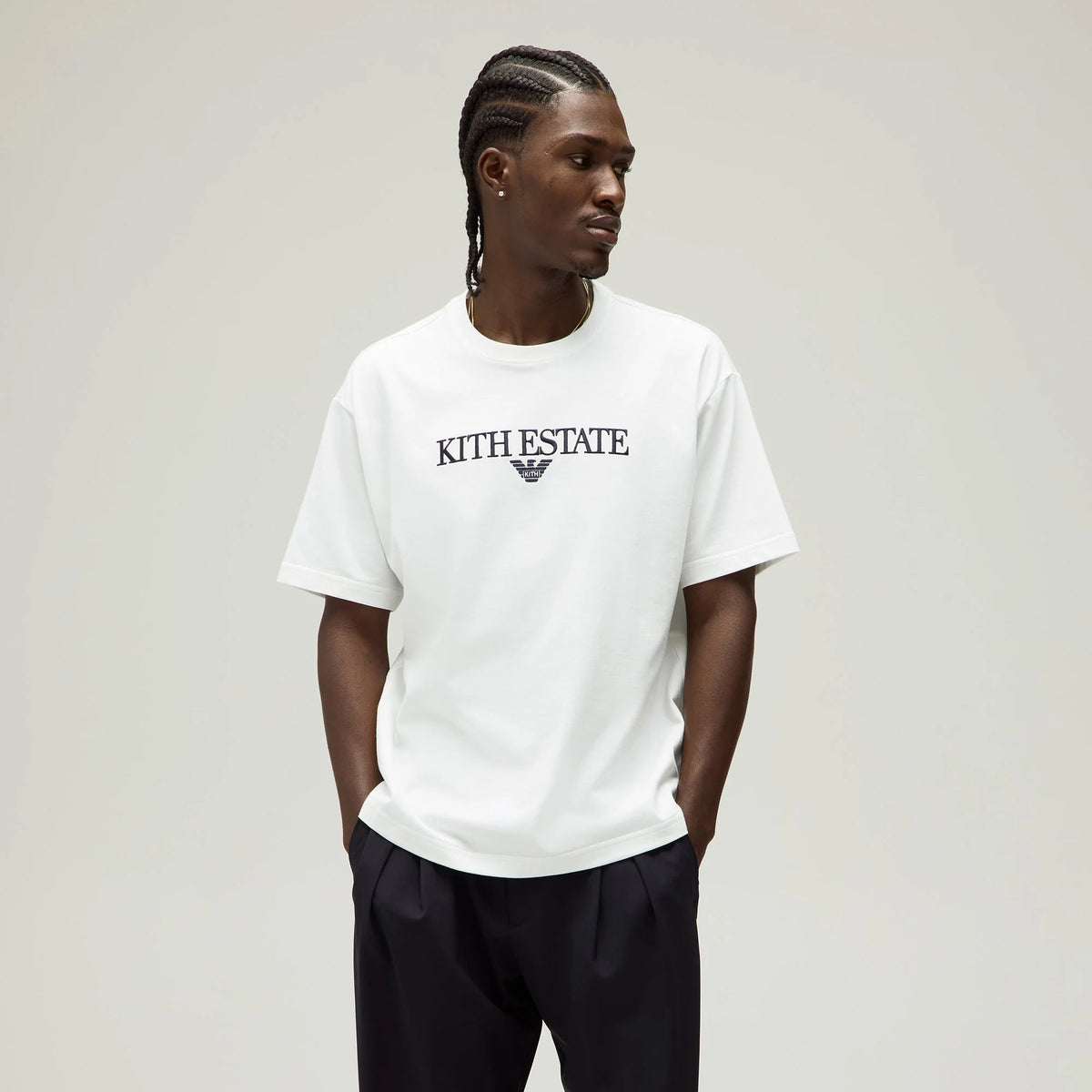 Giorgio Armani & Kith Estate Tee - White