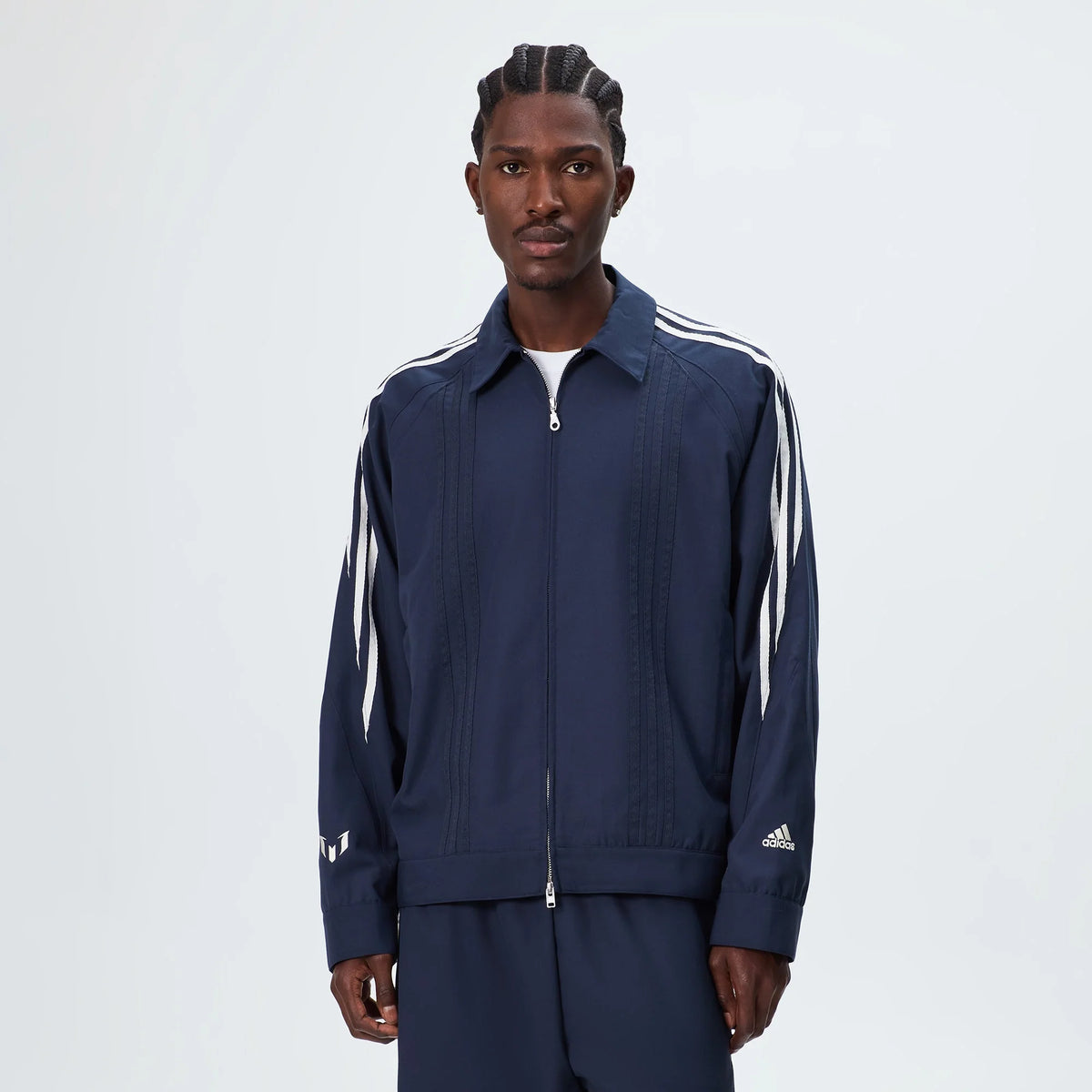 Kith & Messi for adidas Football Wool Track Jacket - Night Navy