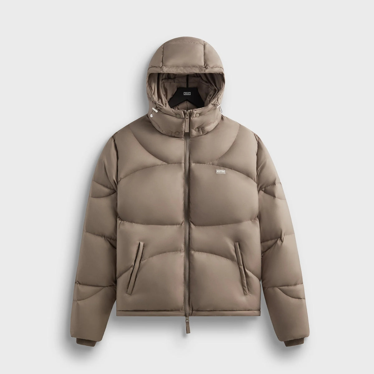 Kith Matte Stretch Taffeta Corey Puffer - Quicksand