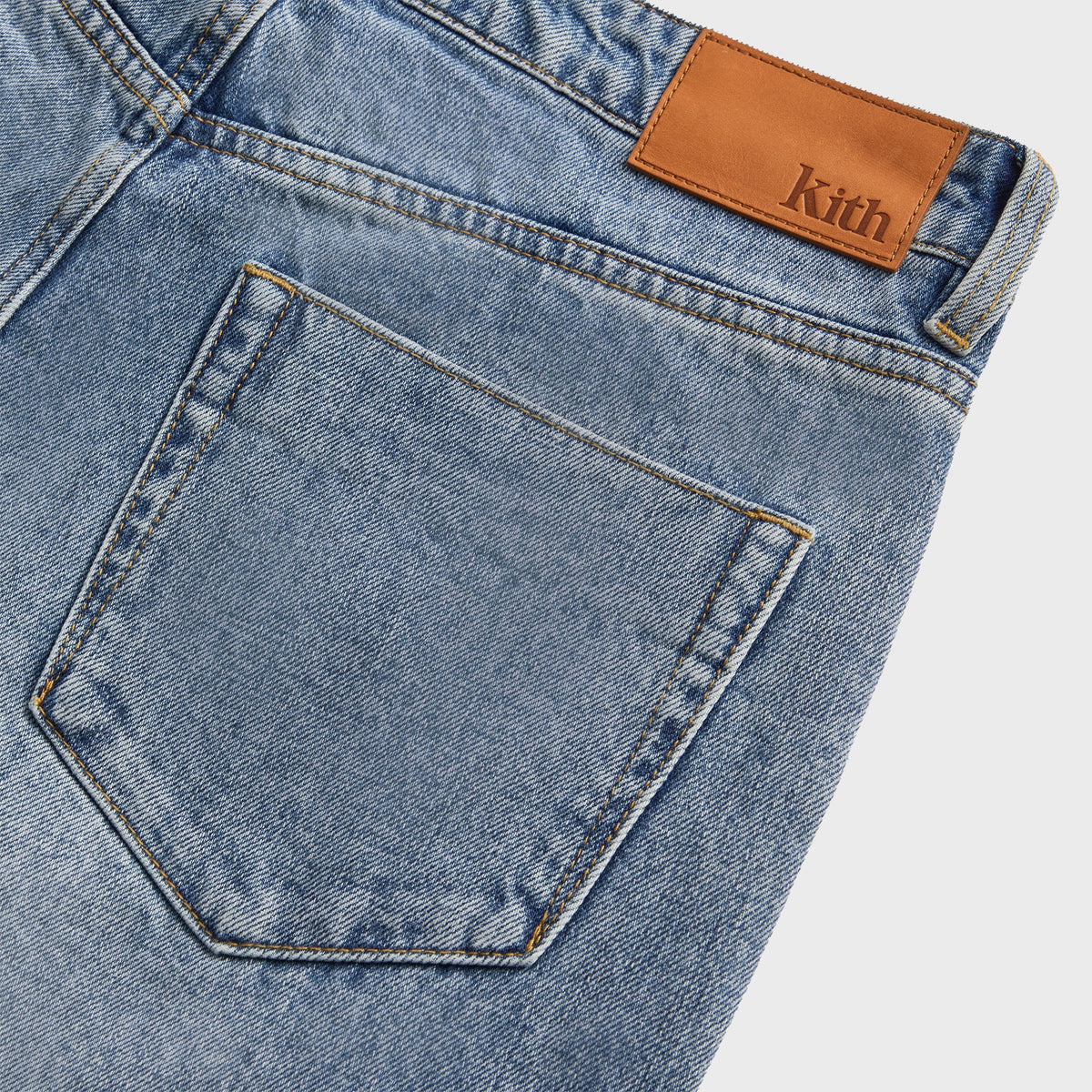 Kith Centre Straight Jeans - Dark Indigo