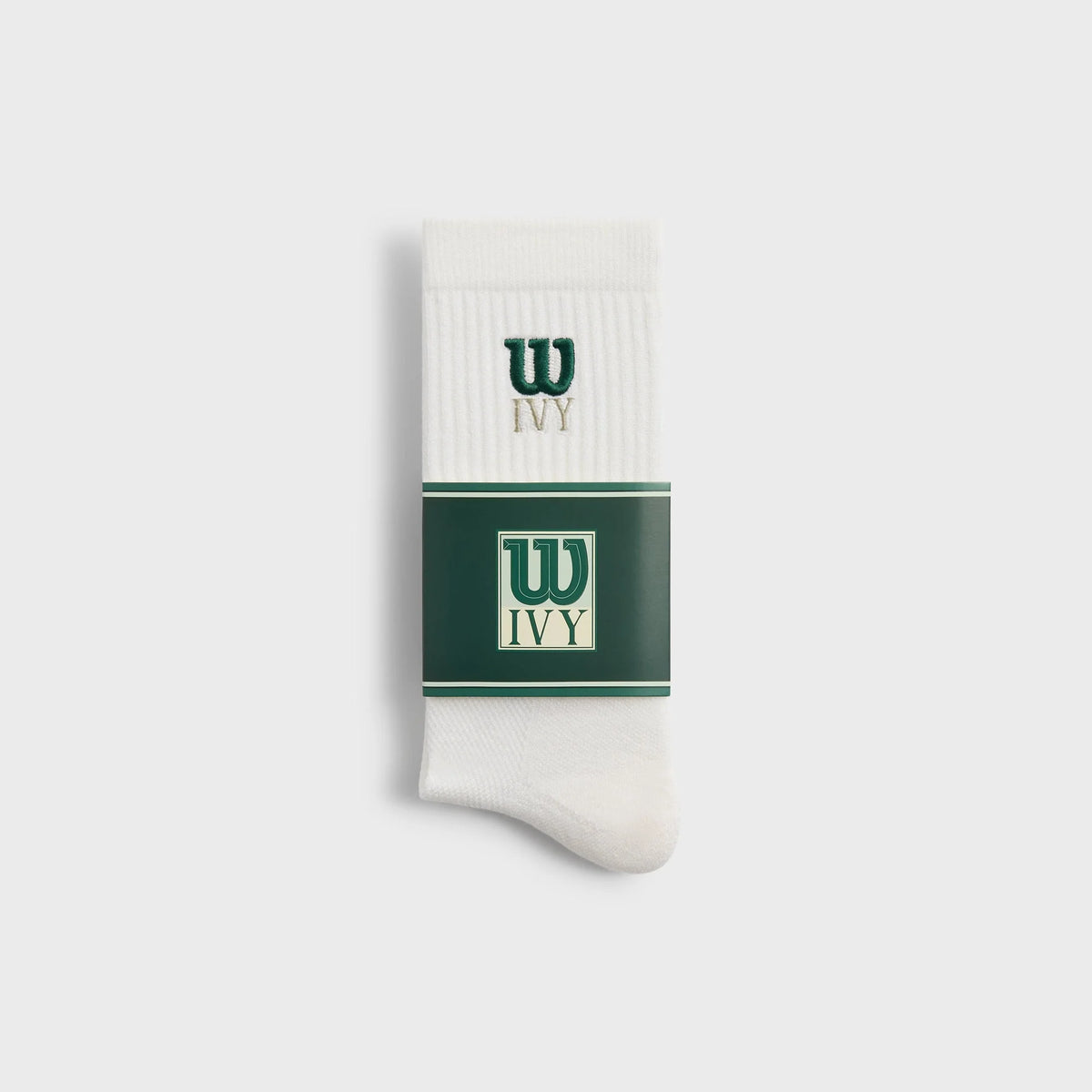 Kith Ivy for Wilson Performance Crew Socks - White
