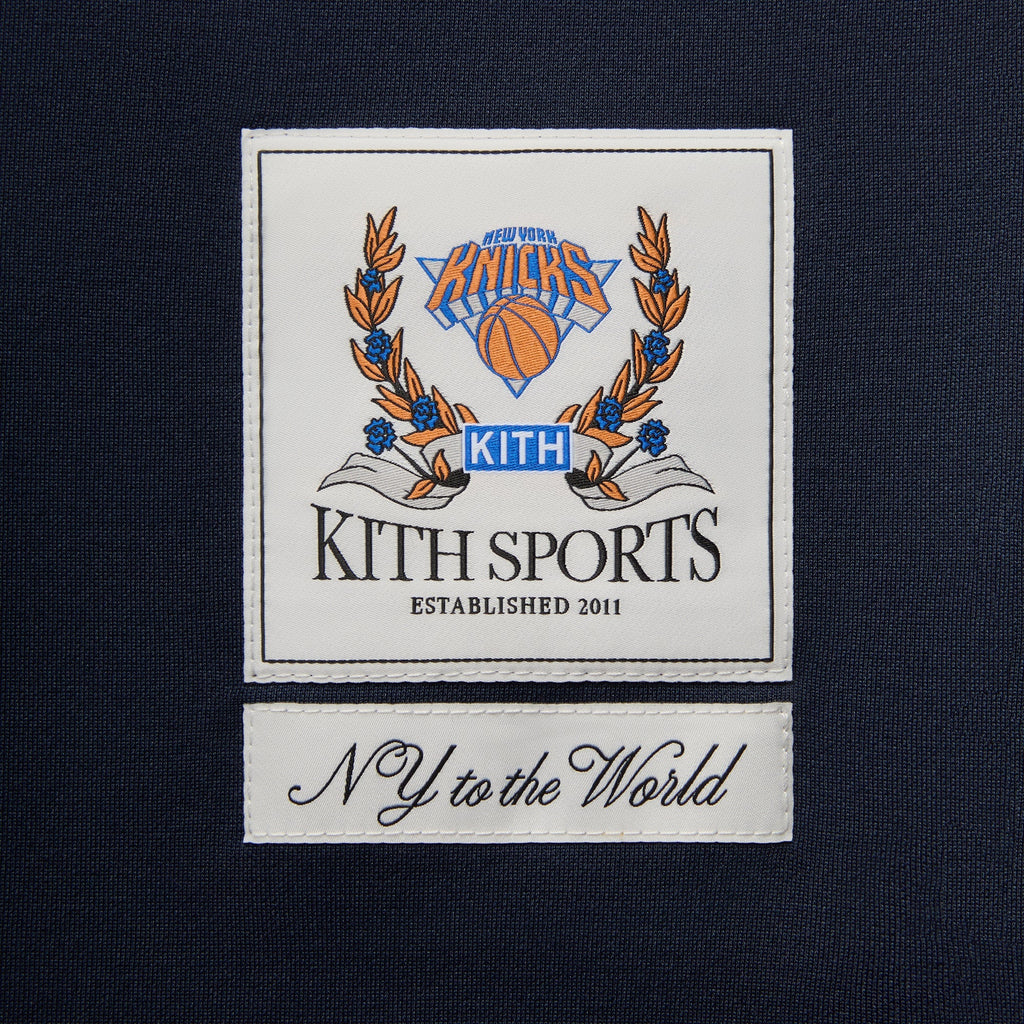 Kith for the New York Knicks Bernard King Woodpoint Shirt - Nocturnal