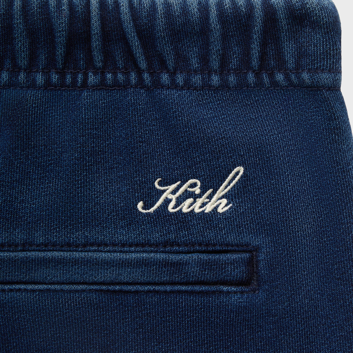 Kith Indigo Loopback Cargo Nelson Sweatpant - Dark Indigo