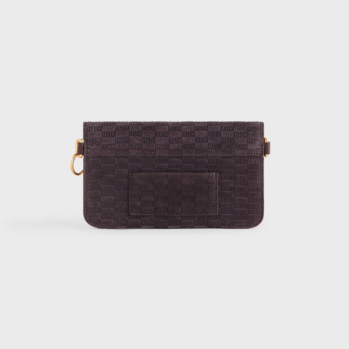 Kith Monogram Suede Envelope K20 Bag - Incognito