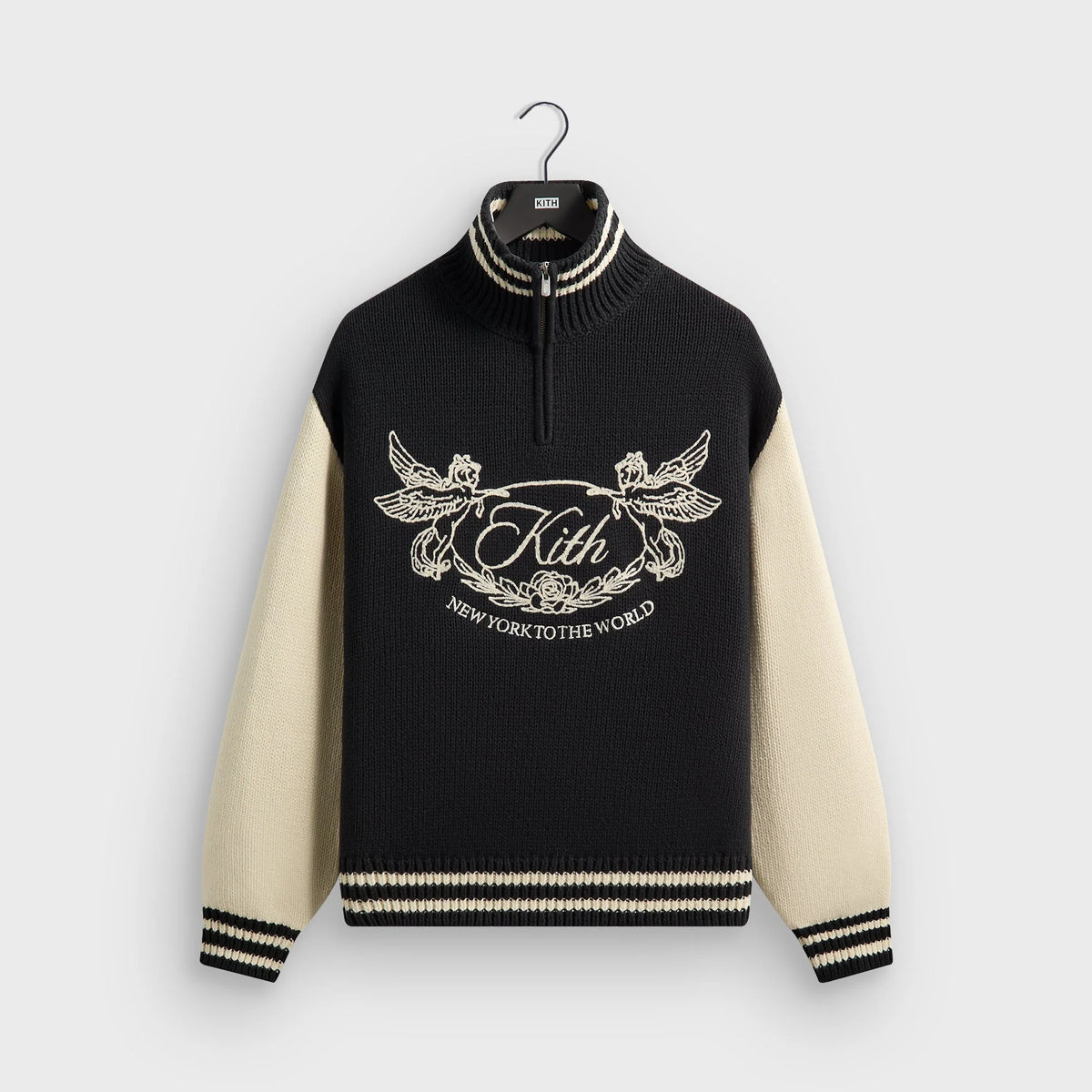 Kith Quarter Zip Wyona Sweater - Ink