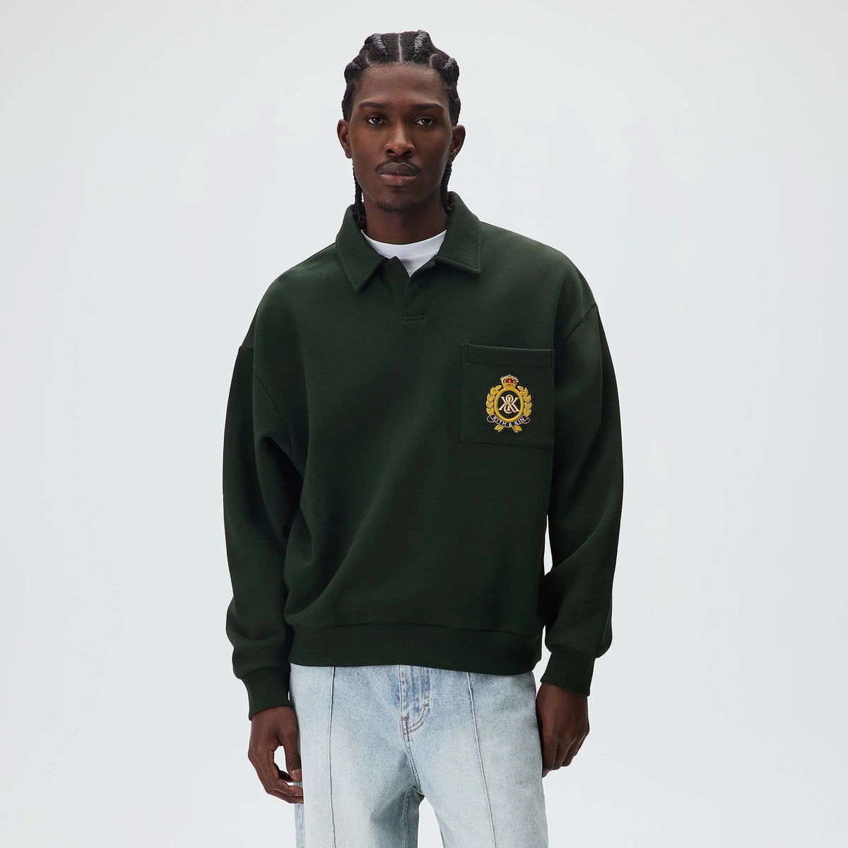 Kith Bullion Lauel Crest Nelson Pocket Rugby - Stadium