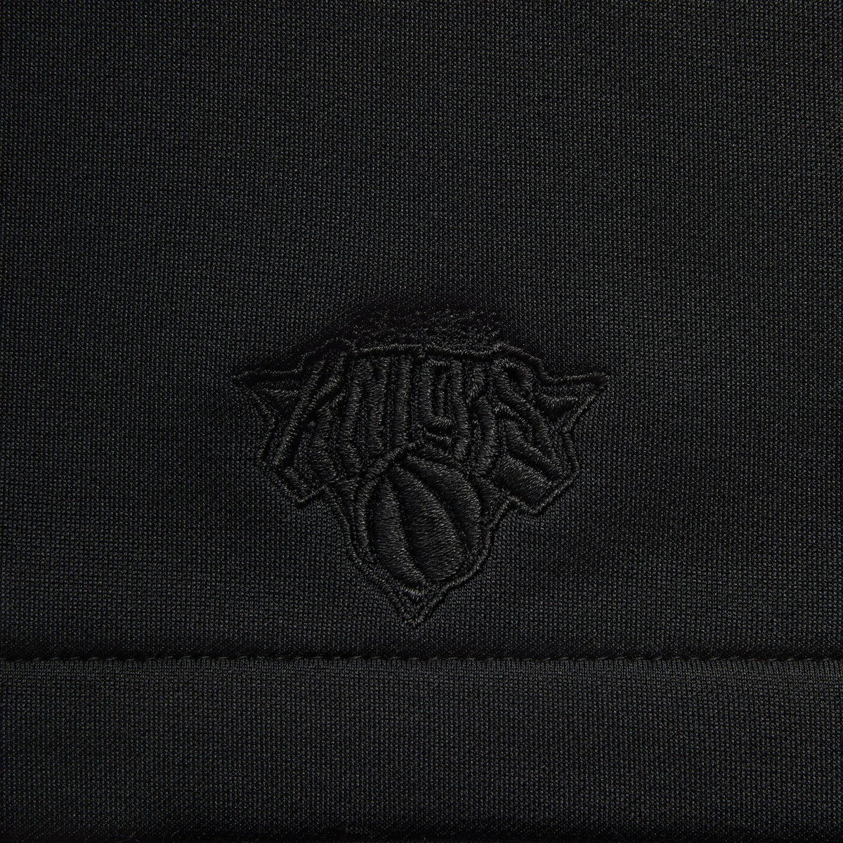 Kith for the New York Knicks Tricot Full Zip Sweater - Black