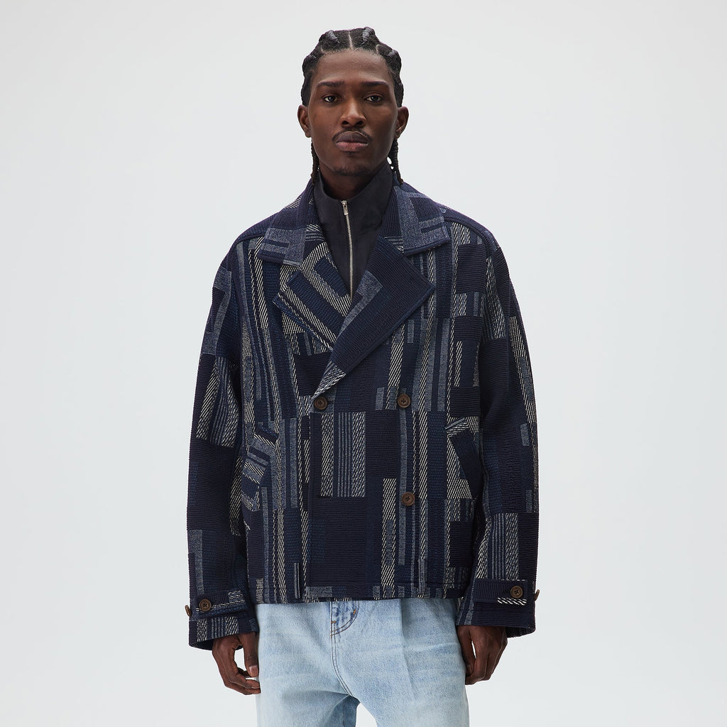 Kith Everett Cropped Moto Trench - Nocturnal