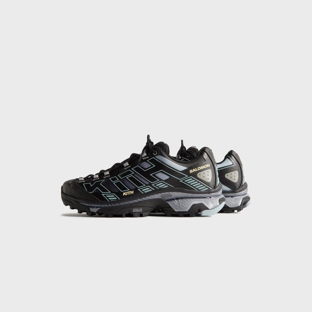 Kith for Salomon XT-4K - Black / Alloy / Blue Fog