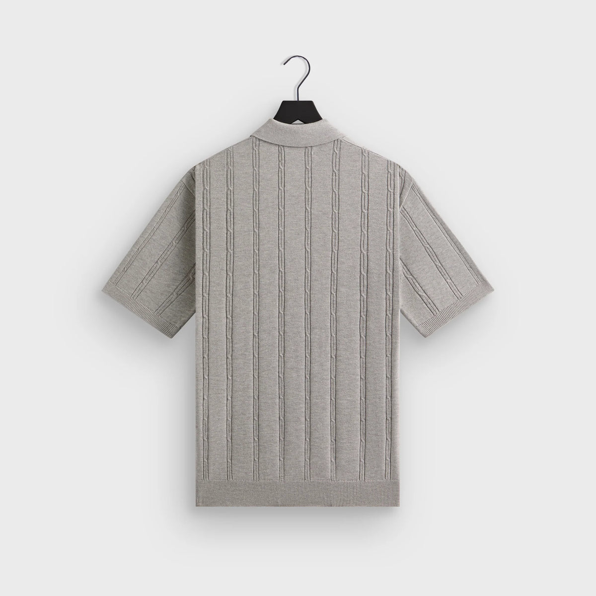Kith Tilden Polo - Light Heather Grey
