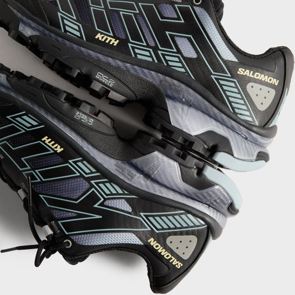 Kith for Salomon XT-4K - Black / Alloy / Blue Fog