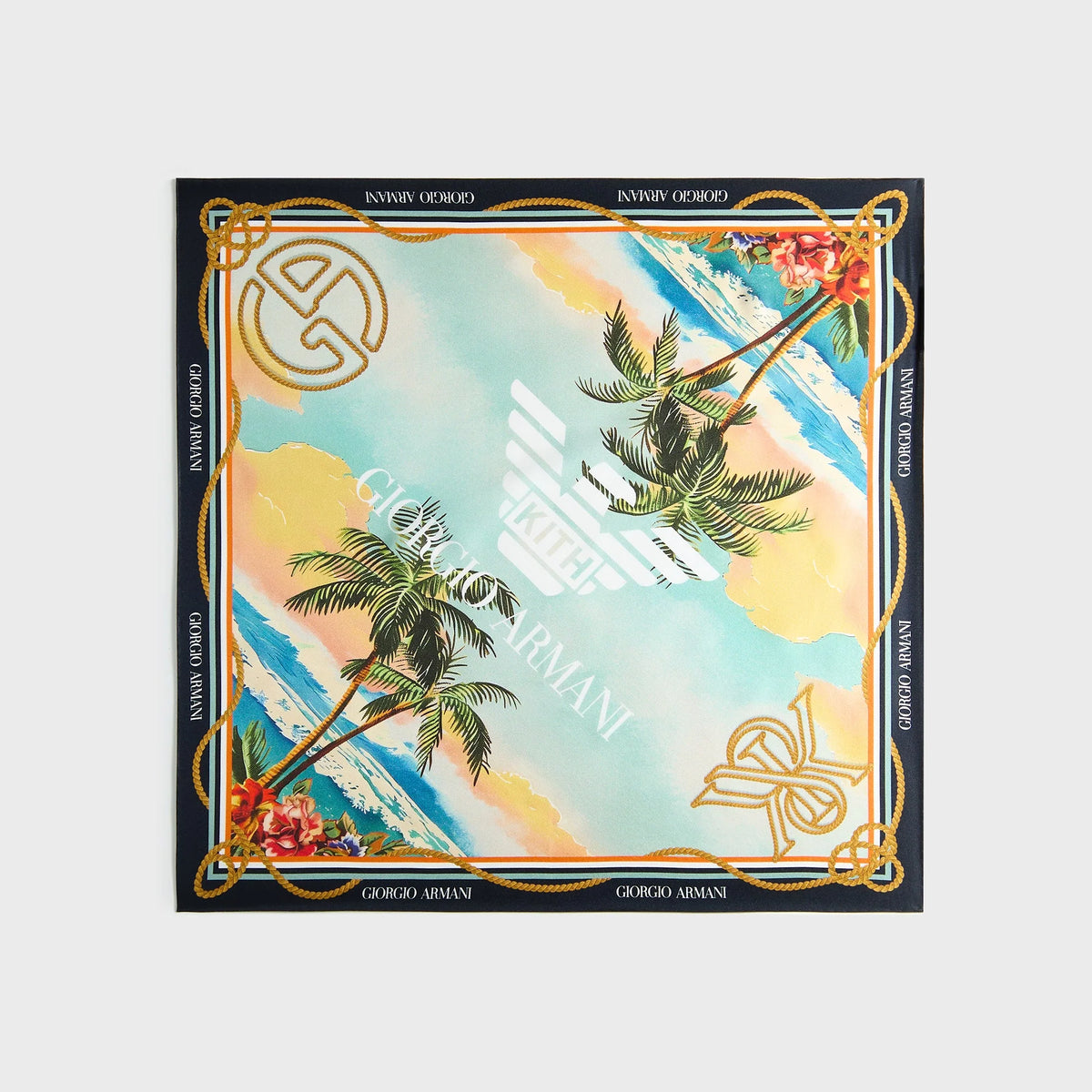 Giorgio Armani & Kith Scenic Printed Bandana - Multi