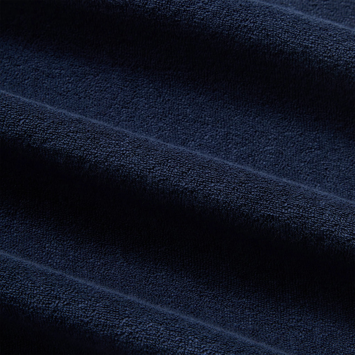 Kith Textured Towel Terry Heathrow Polo - Nocturnal