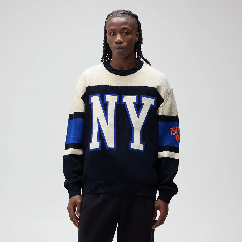 Kith for the New York Knicks NY Crewneck Sweater - Nocturnal