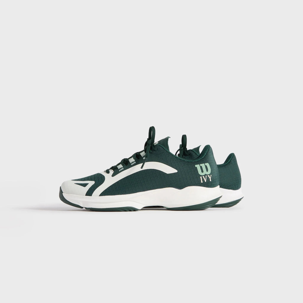 Kith Ivy for Wilson Hurakn Pro RS - Pine Grove / White / Aqua Gray