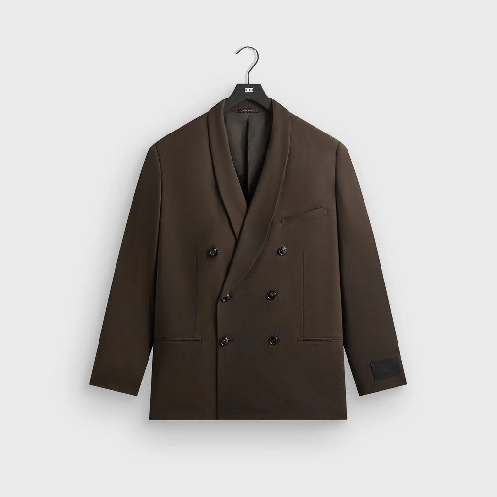 Giorgio Armani & Kith &Kin The Artist Virgin Wool Double-Breasted Jacket - Kindling