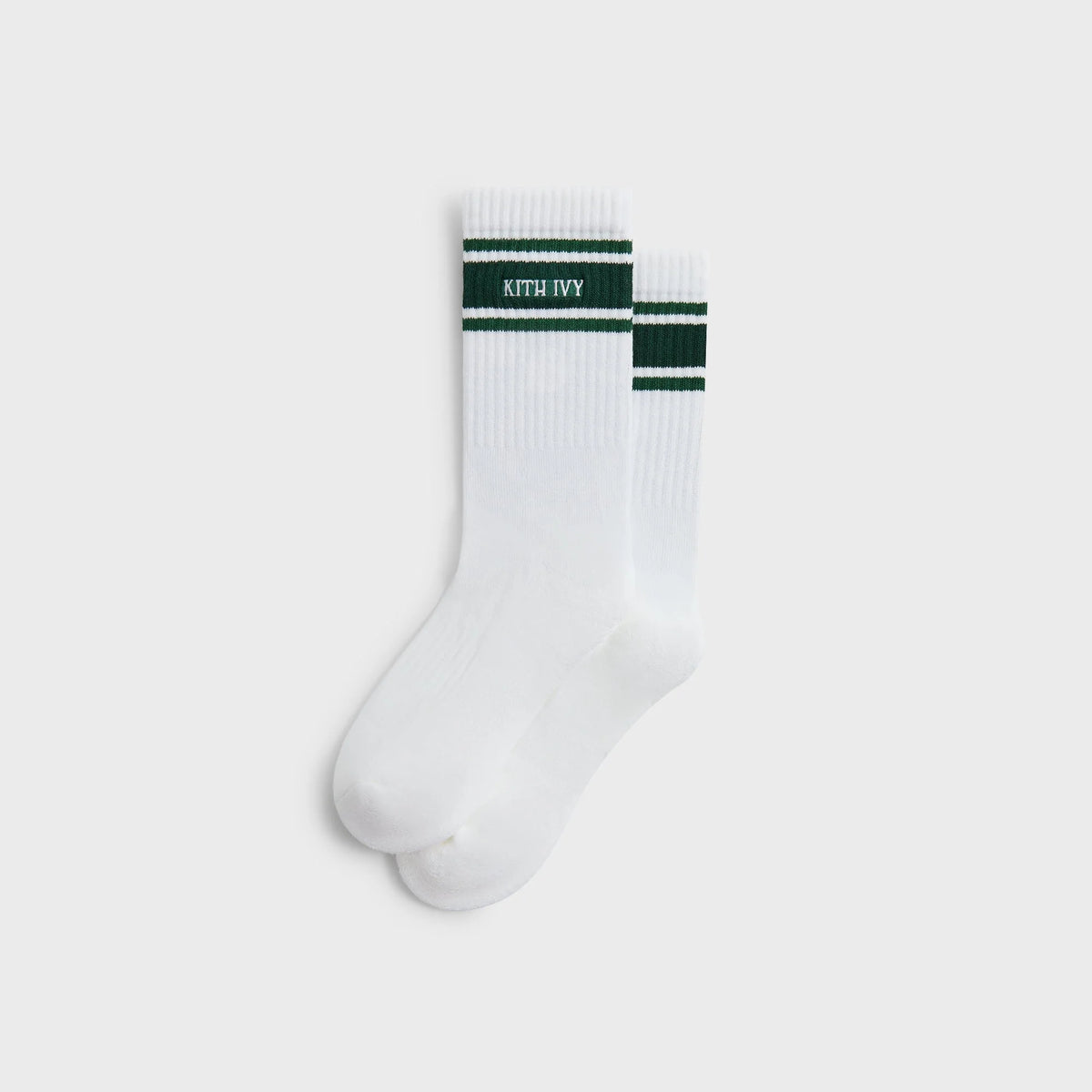 Kith Ivy for Wilson Stripe Logo Crew Socks - White