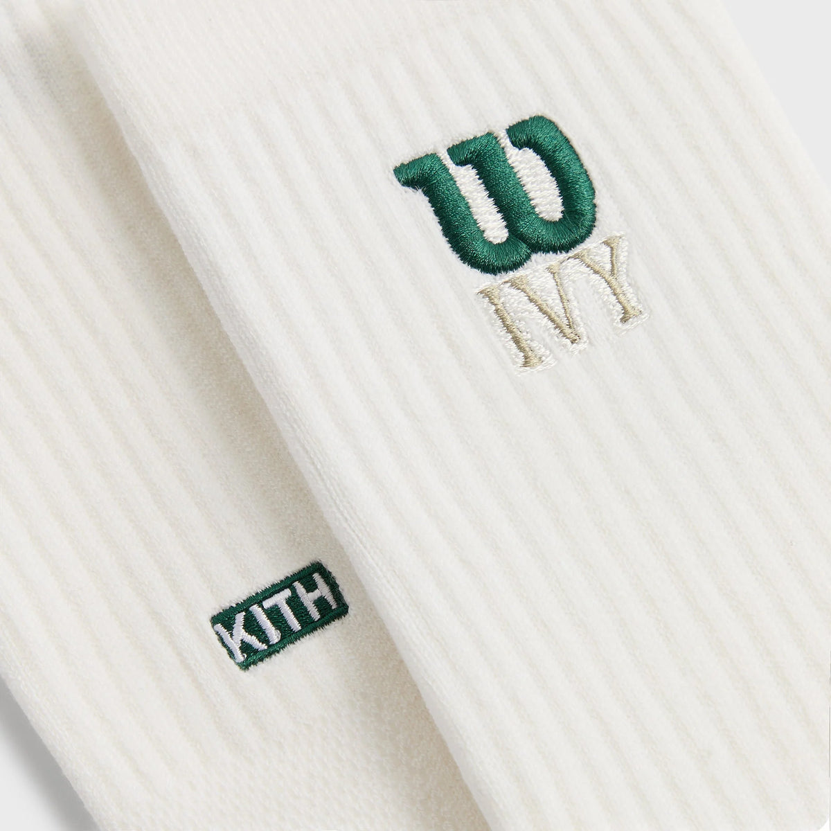 Kith Ivy for Wilson Performance Crew Socks - White
