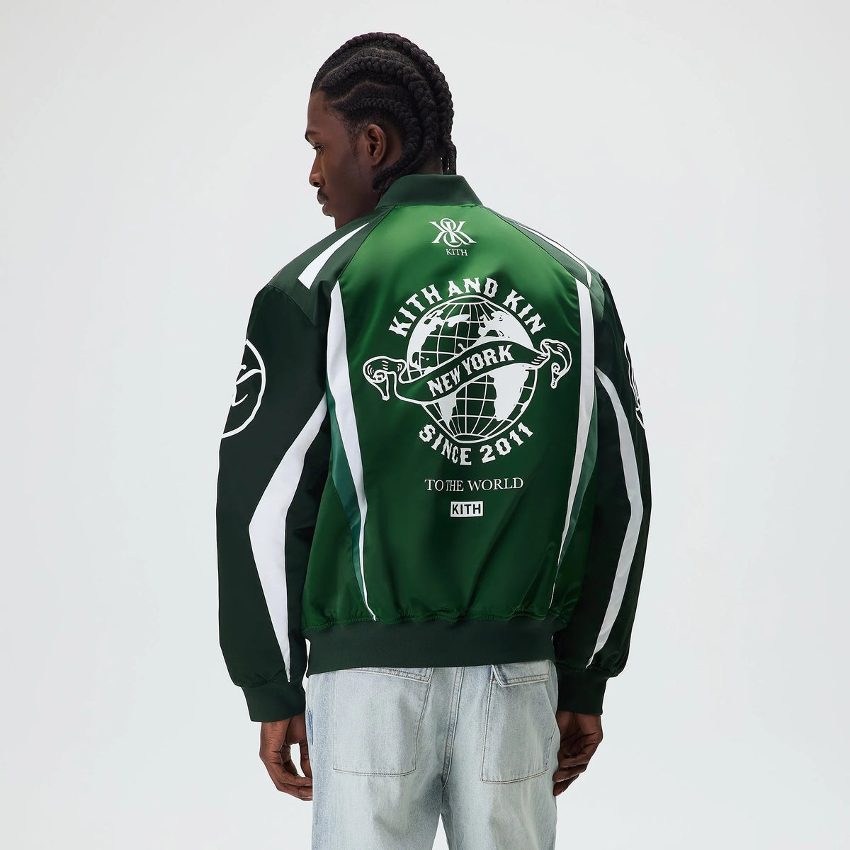 Kith Roy Racing Nylon Bomber Jacket - Stadium